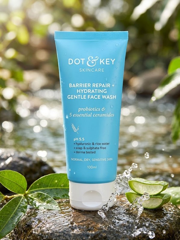 Dot & Key Barrier Repair + Hydrating Gentle Face Wash 100ml